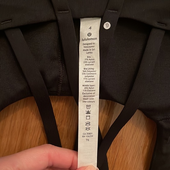 NWT Lululemon Energy Sports Bra - Picture 5 of 6